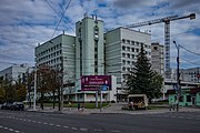 English: Urology department of 4th city hospital. Minsk, Belarus Беларуская: Уралагічнае аддзяленне 4-й гарадской бальніцы. Мінск, Беларусь Русский: Урологическое отделение 4-й городской больницы. Минск, Беларусь