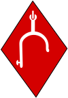 74. (Yeomanry) divizija (230. brigada) formacijski znak.svg