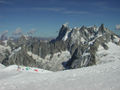 Vanaf l'Aiguille du Midi