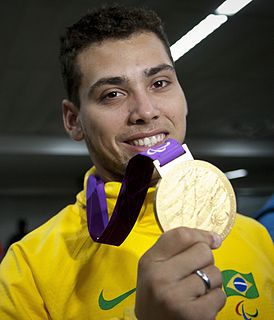 Alan Oliveira Brazilian Paralympic athlete