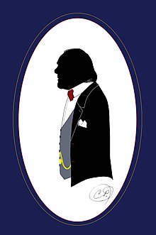 Dr. Allan Chapman 18th century style silhouette by Carlos Fuentes y Espinosa. AllanChapmanbyCarlosFuentesyEspinosa.jpg