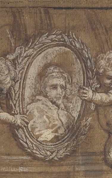 File:Allegory in Honor of Cardinal Antonio Barberini the Younger (1607-1671) (Design for an Engraving) MET DP144122.jpg