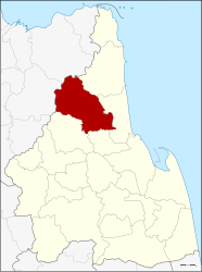 Distretto di Nopphitam – Mappa