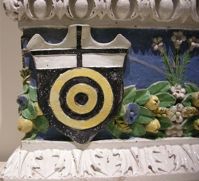 File:Andrea della robbia, adorazione dei magi, 1500-10, stemma albizi.JPG