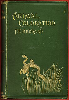 <i>Animal Coloration</i> (book) 1892 book by Frank Evers Beddard