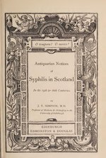 Thumbnail for File:Antiquarian notices of syphilis in Scotland in the 15th &amp; 16th centuries (IA b30565698).pdf