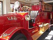 One of VFRS's first trucks Antique fire truck.jpg