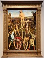 Antonio e piero del pollaiolo, martirio di san sebastiano, 1475, dalla cappella pucci all'annunziata di firenze 01.jpg