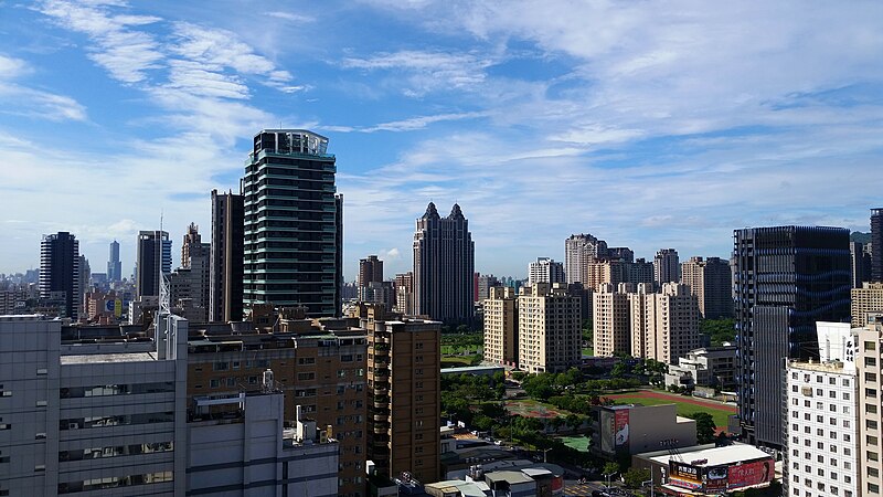 File:Aozihdi cityscape, photographer facing SW, October 2017.jpg