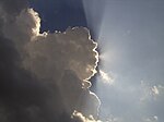 Apparition du Soleil sous les nuages