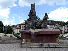 Atatürk and Şerife Bacı Monument.jpg