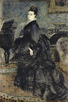 П'єр-Огюст Ренуар. «Мадам Жорж Гартман», (1874), Музей д'Орсе, Париж