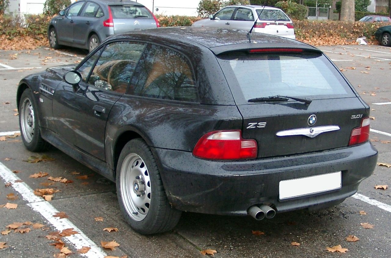 Image of BMW Z3 Coupe rear 20071126