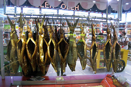 Smoked milkfish, the oleh-oleh of choice from Semarang