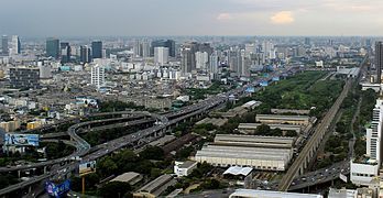 Bangkok highways and airport-link (2015)
