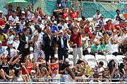 Deutsch: Beachvolleyball bei den Olympischen Jugendspielen 2018; Tag 11, 17. Oktober 2018; Mädchen, Finale – Italien (Claudia Scampoli & Nicol Bertozzi)- Russland (Maria Woronina & Maria Botscharow) 0:2 (19–21/19–21) English: Beach volleyball at the 2018 Summer Youth Olympics at 17 October 2018 – Girls Final – Italy (Claudia Scampoli & Nicol Bertozzi) - Russia (Maria Voronina & Maria Bocharova) 0:2 (19–21/19–21)