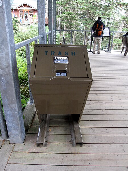 File:Bear-resistant trashcan.jpg