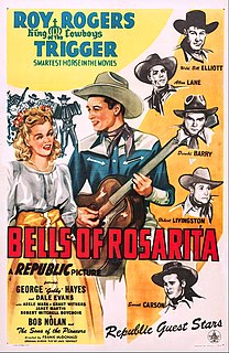 <i>Bells of Rosarita</i> 1945 film by Frank McDonald