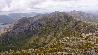 Bencollaghduff Mountain in Galway, Ireland