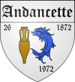 Wappen von Andancette, Frankreich