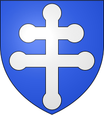 Krzyż patriarchalny, symbol Marsanne