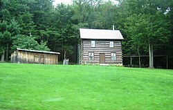 Bloody Knox Log Cabin