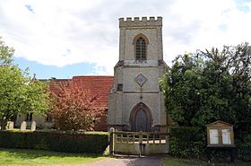 Bobbingworth, Essex, England - St Germain's Church exterior from the north.JPG