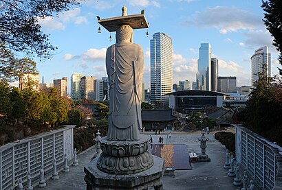 대중 교통으로 봉은사 에 가는법 - 장소에 대해