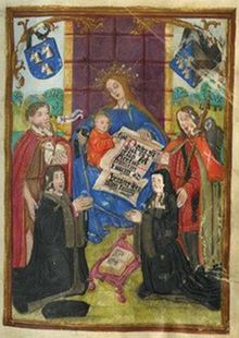 Livre d'heures de Jean Le Sauvage et Jacqueline de Boulogne Flandre française, 1503 - Miniature par Jean Markant.png