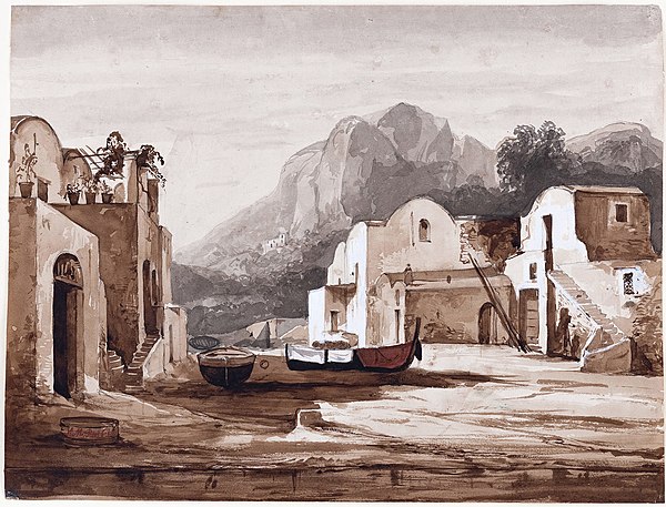 Capri (circa 1855) by Alfonso, assisted by Achille Vianelli