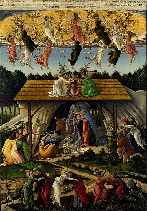 The Mystical Nativity (c. 1500–01) National Gallery, London.