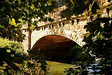 Bridge over Hinksey Stream.