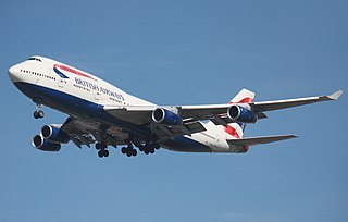 <span class="mw-page-title-main">Boeing 747-400</span> Wide-body airliner, improved production series of the 747