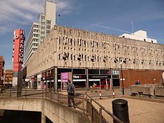 The car park from above The Hexagon Broad Street Mall, car park.jpg