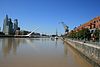 Puerto Madero with Puente de la Mujer