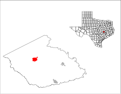 Burlesonin piirikunnan Caldwell.svg