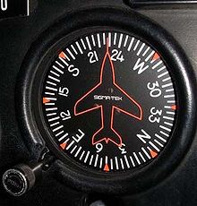 A heading indicator in a small aircraft. C172 heading indicator.jpg