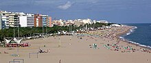 Миниатюра для Файл:Calella beach.jpg