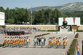 Commémoration de la bataille de Camerone en 2006 à Aubagne.