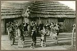 Ceremonial round dance, resembles the Japanese Bon-Odori (Temple dance in which the departed are commemorated) (10795473465).jpg