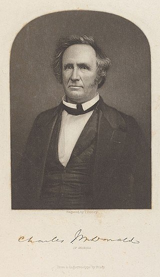 <span class="mw-page-title-main">Charles James McDonald</span> American judge