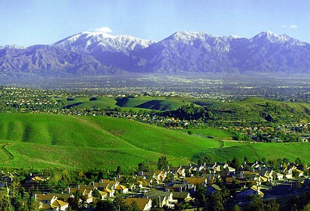 Chino hills skyline