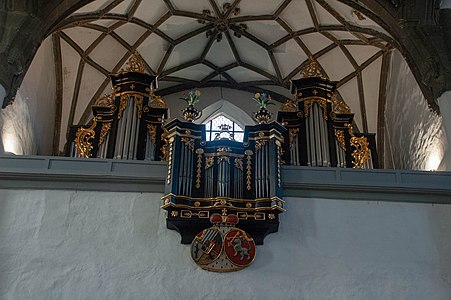 Church of St. Jacob, organ