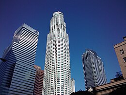 U.S. Bank Tower vista da Figueroa Street