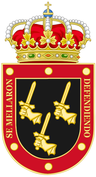 File:Coat of Arms of the Spanish Armed Forces Veterans.svg