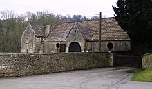 The barn associated with the manor Combe Hay Manor House.jpg