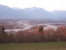 Confluenza tra il Piave e il Cordevole