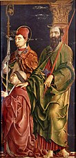 Saints Maurelius and Paul with Niccolò Roverella
