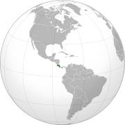 Mapa da Costa Rica