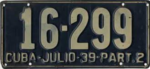 Cuba license plate 1939J.png